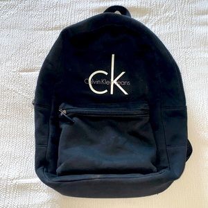 Soft Black Calvin Klein Jeans Backpack